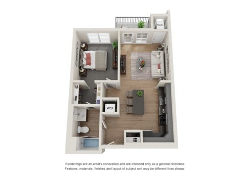 Anthropology Floorplan at Maven Apartments, Minnesota, 55337